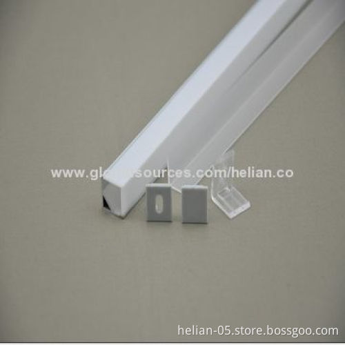 Small dimension LED aluminum profiles, installed easily, save energy and environment friendly